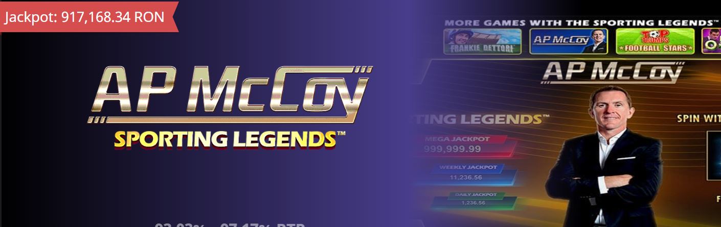 Betfair – Jackpot de peste 900.000 RON la AP McCoy: Sporting Legends™