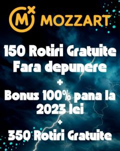 Mozzart - 150 rotiri gratuite