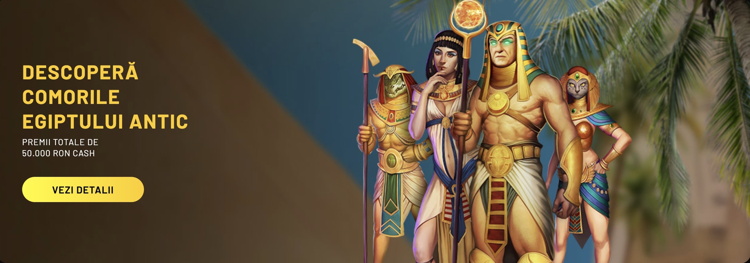 Maxbet Cazino – castiga 50 000 Lei in turneul Egiptului Antic