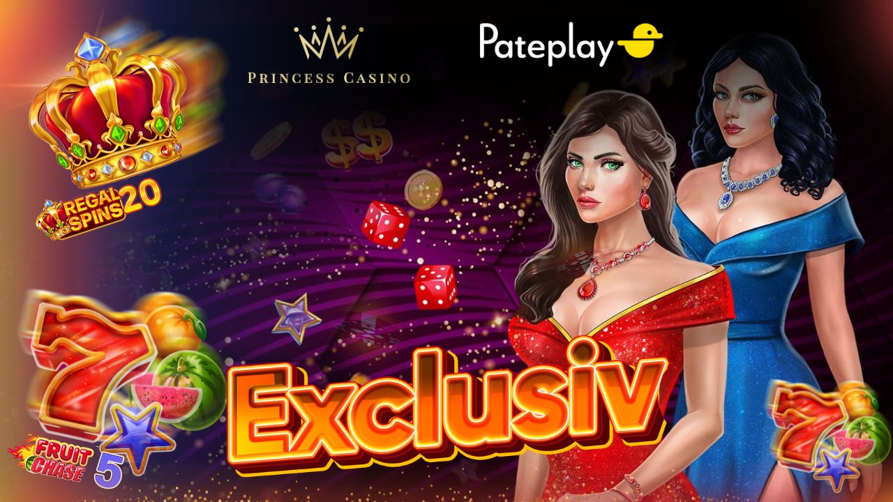Princess Casino si Pateplay prezinta cele mai noi jocuri