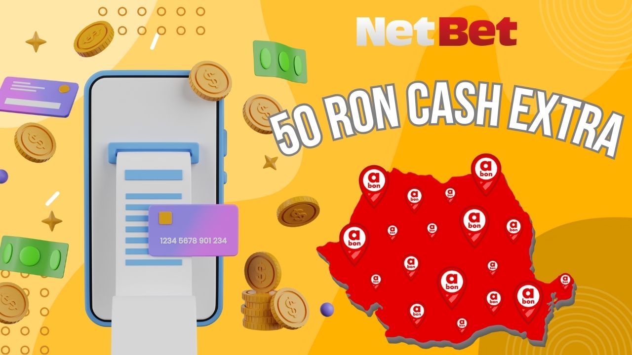 NetBet – revendica 50 RON Extra Cash cu ABON!