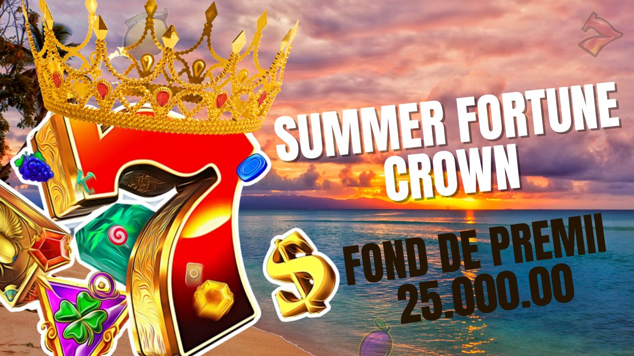 Summer Fortune Crown la Frank Casino: 25.000 RON în Premii!