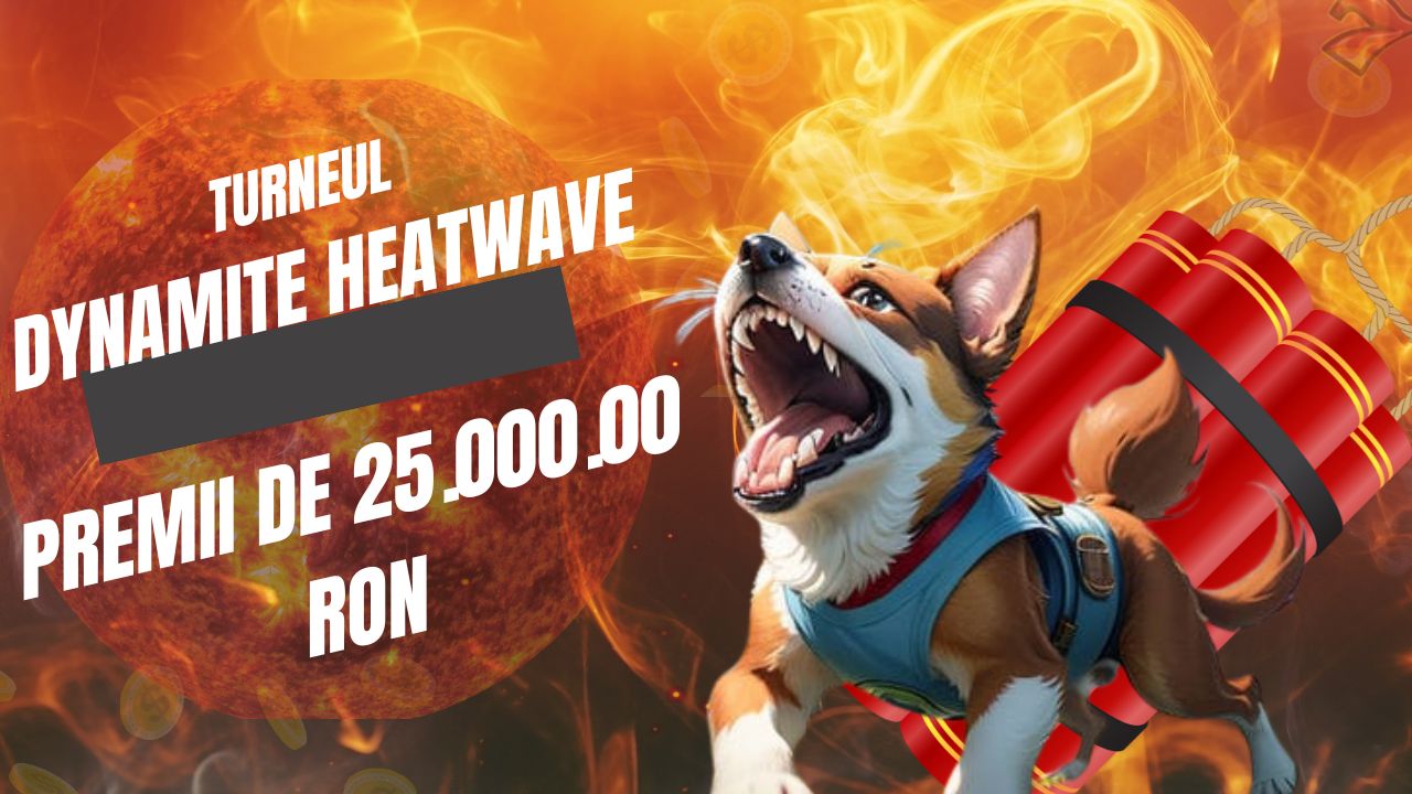 SlotV- Câștigă la Turneul Dynamite Heatwave: 25.000.00 RON!