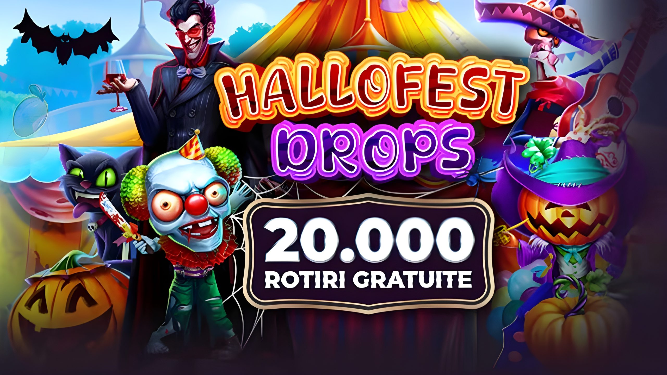 Intră în Magia Întunecată a HALLOFEST DROPS la WINBET!