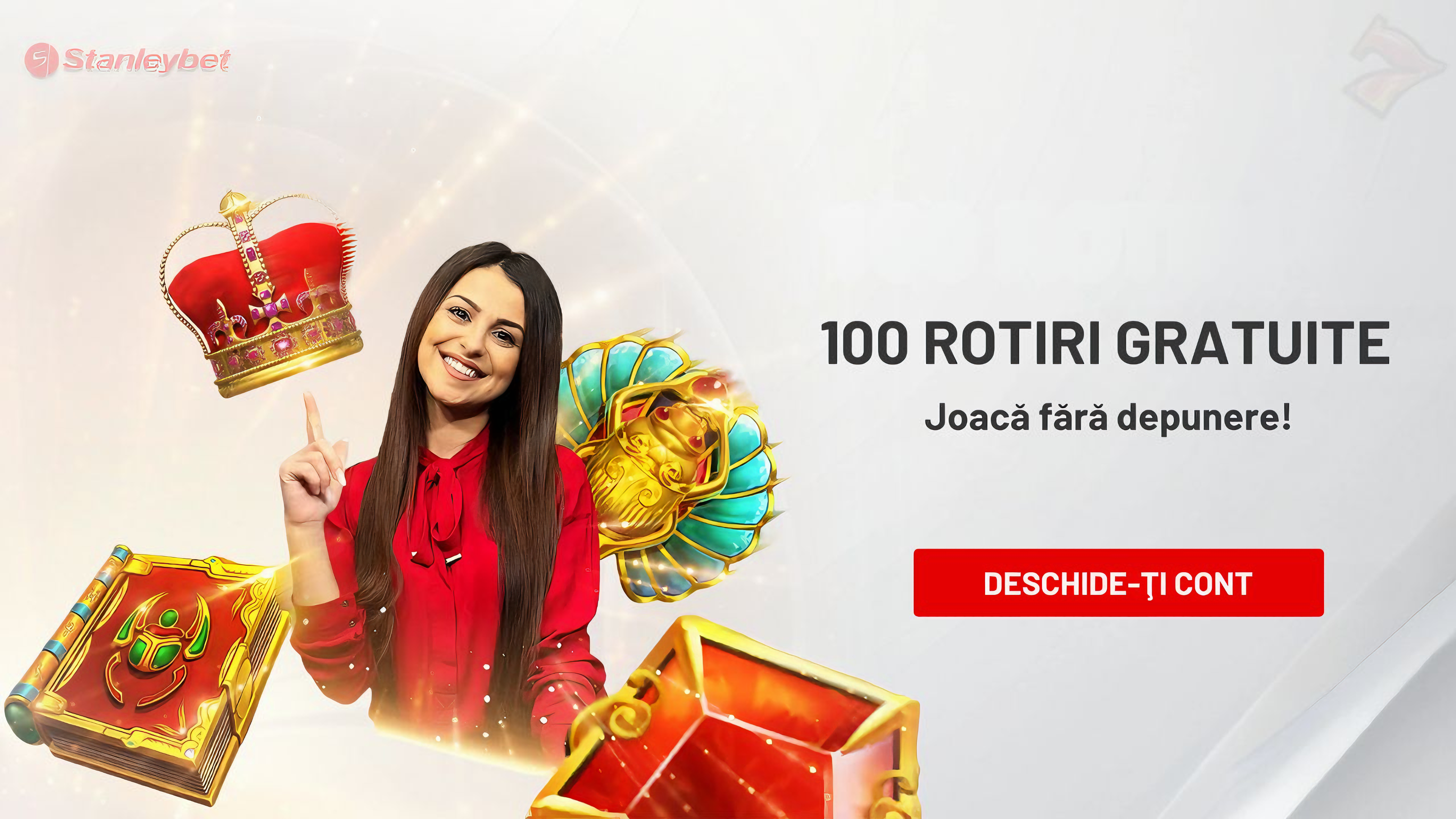 Bonus Exclusiv la Stanleybet: 100 de Rotiri Gratuite fără Depunere!